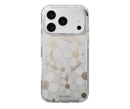 Etui do telefonów SwitchEasy Fleur M do iPhone 17 Pro (Golden Gray )